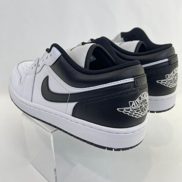 Jordan 1 Low White Black Men\'s - 553558 132 - US - Men\'s 13 - NEW main image 6